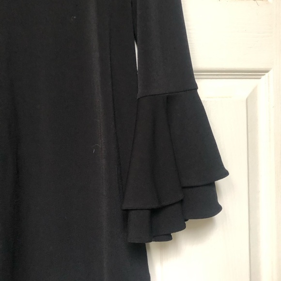 Black bell sleeve blouse - Picture 1 of 5